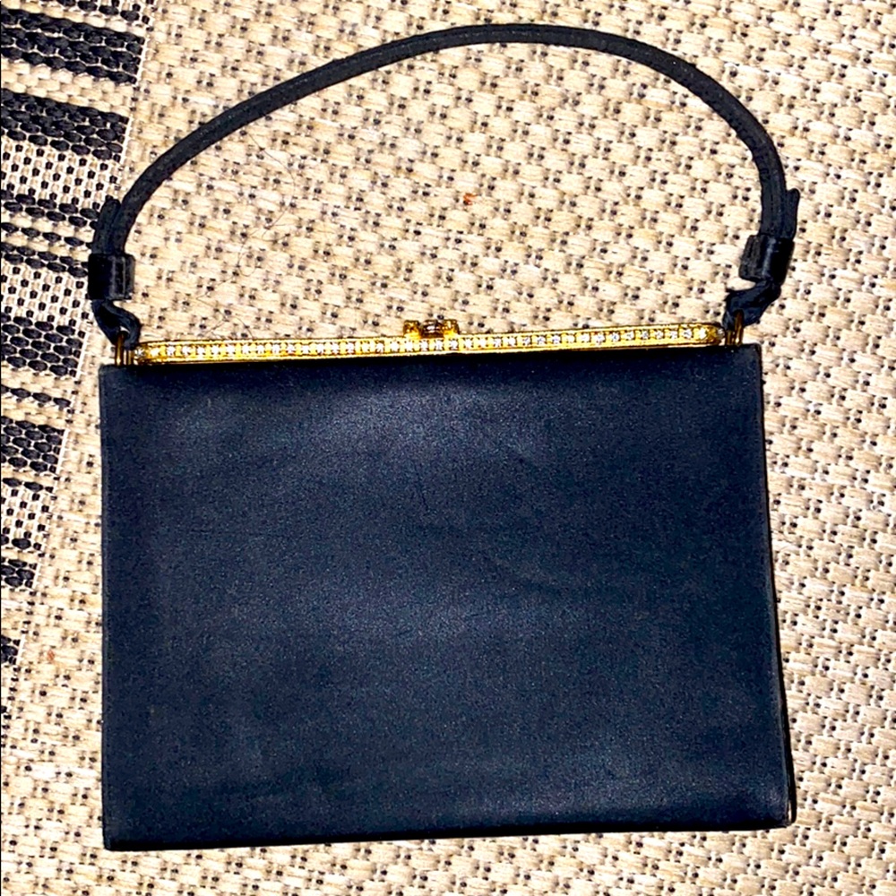 Vintage After Five Satin Handbag